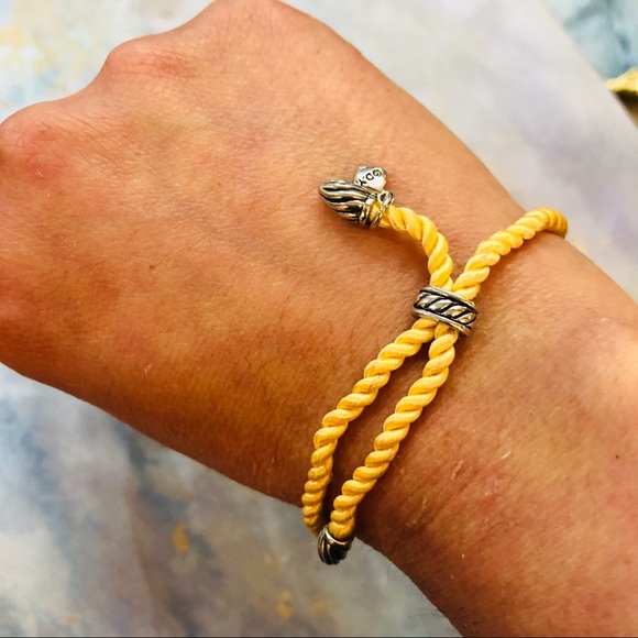 David Yurman silk cord adjustable bracelet - Picture 5 of 8